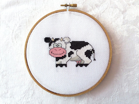 Cow Cross Stitch Pattern