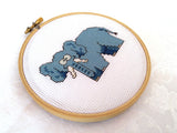 Elephant Cross Stitch Pattern