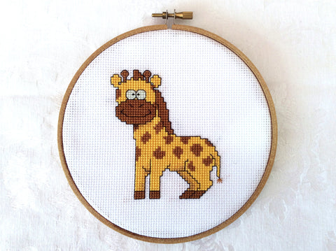 Giraffe Cross Stitch Pattern