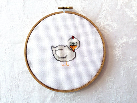 Chicken Cross Stitch Pattern