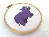 Rhinoceros Cross Stitch Pattern