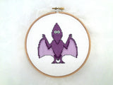 Pteranodon Cross Stitch Pattern