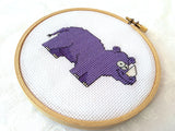 Rhinoceros Cross Stitch Pattern