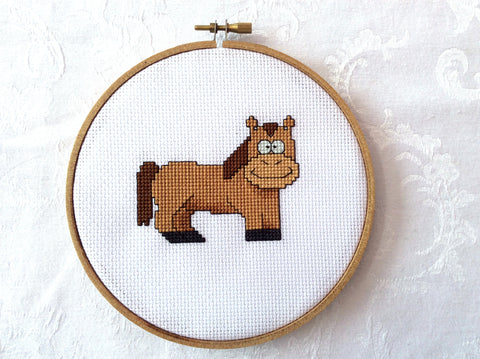 Horse Cross Stitch Pattern