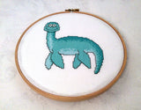 Plesiosaur Cross Stitch Pattern