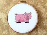 Pig Cross Stitch Pattern