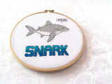 Snark Shark Cross Stitch Pattern