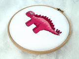 Stegosaurus Cross Stitch Pattern