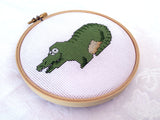 Crocodile Cross Stitch Pattern