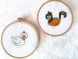 Farm Animal Cross Stitch Pattern Pack