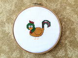 Rooster Cross Stitch Pattern