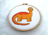 Brontosaurus Cross Stitch Pattern