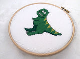 Tyrannosaurus Rex Cross Stitch Pattern